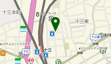 備長炭焼き鳥 えんのば 十三東店の地図画像