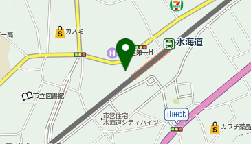 ドラッグストアコスモス 水海道店の地図画像