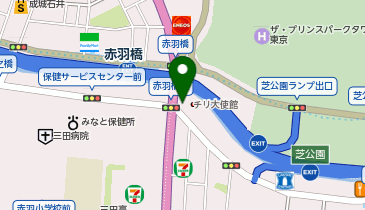 株式会社コマデン 赤羽橋事務所の地図画像