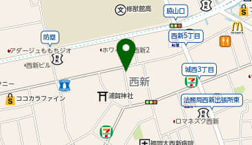 庵道珈琲店の地図画像