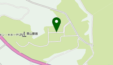 東山墓園の地図画像