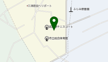 ふじみ野市立スポーツセンター多目的グラウンドの地図画像