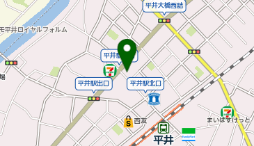 カットオンリークラブ 平井店の地図画像