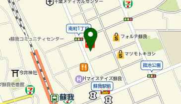 博全社 蘇我ホールの地図画像