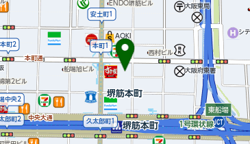 日本梱包運輸倉庫株式会社 大阪事務所の地図画像