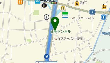 あんしん祭典 中野坂上の地図画像