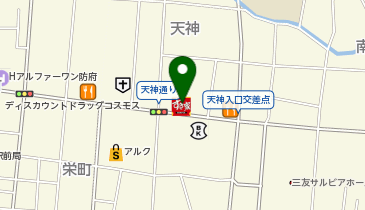横浜家系ラーメン 京いち家 防府店の地図画像