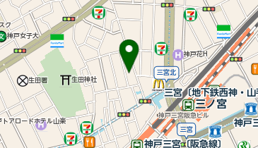 串揚フウケイの地図画像