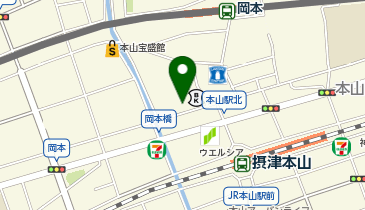 マルキ食堂の地図画像