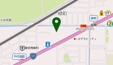 十割蕎麦 ハレニチの地図画像