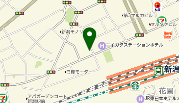 逸鳥逸舌 新潟駅前店の地図画像