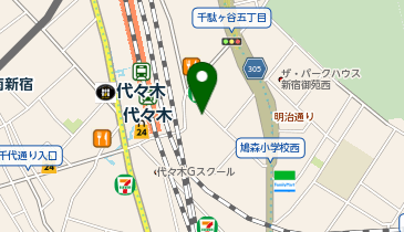 相対性理食の地図画像