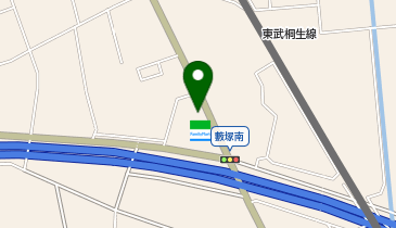 あずま食堂の地図画像