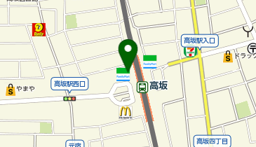 Agu hair luck(アグ ヘアー ラック) 高坂駅前店の地図画像