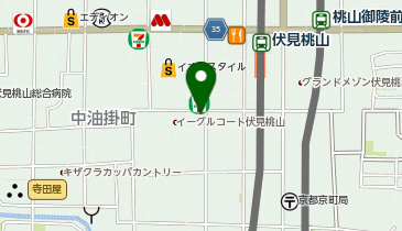 ASA hair(アーザ ヘア) 京都の地図画像