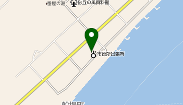 石狩市観光センター ゆめぽーとの地図画像