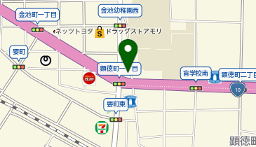 おたからや 大分金池店の地図画像