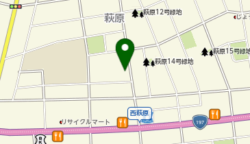 Petit Marche(プチ マルシェ)萩原の地図画像