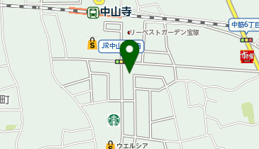 ファーストステージ 中山寺店の地図画像