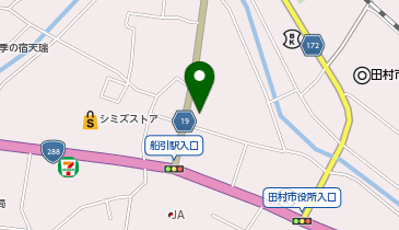 御食事処いなほの地図画像