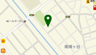 毛長川排水機場の地図画像