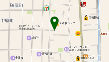#FR2 KYOTO(エフアールツー キョウト)の地図画像