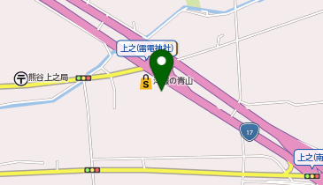 BLUE SEAL(ブルーシール) 熊谷店の地図画像