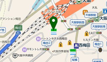 四国化成工業 株式会社 大阪支社の地図画像