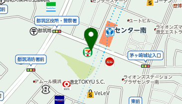 損保ジャパン 港北支社の地図画像