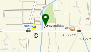 前橋市東市民サービスセンターの地図画像