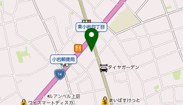 チキンゴルフ 小岩店の地図画像
