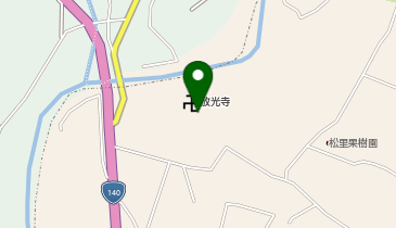 放光寺の地図画像