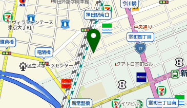 神田 CLUB F#(クラブ エフ シャープ)の地図画像