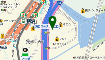 よみうりカルチャー横浜の地図画像