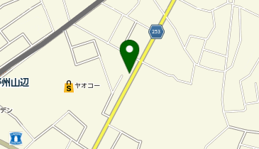 あきやま園の地図画像