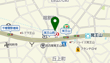 MONIQA(モニカ) 覚王山店の地図画像