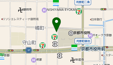 トーシン・補聴器センター京都の地図画像