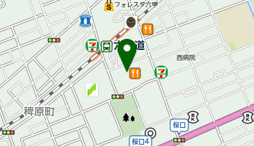 宮崎地鶏 だんぱち 六甲道店の地図画像