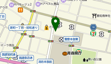 ハマカレーの地図画像