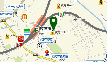 アインズ&トルペ 枚方T-SITE店の地図画像