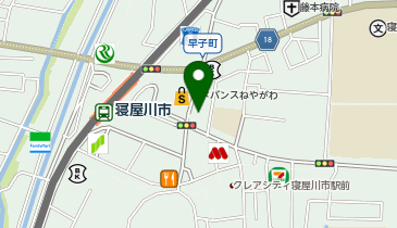 かたぎり塾 寝屋川市店の地図画像