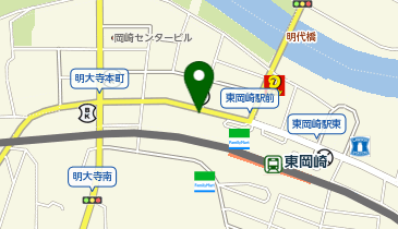 OXO 東岡崎駅前店の地図画像