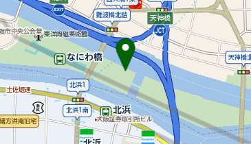 アール・リバーサイドグリル&ビアガーデンの地図画像