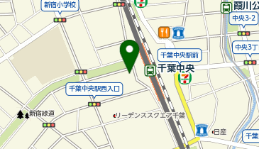 Roomアールーム 千葉中央店の地図画像