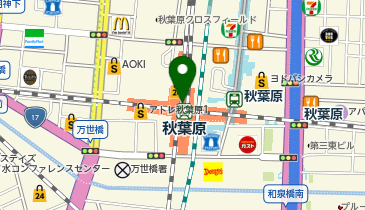 のもの エキュート秋葉原店の地図画像