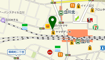 タクロス広場の地図画像