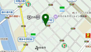 永遠の豆腐屋 博多店の地図画像