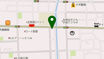 鶏あえずとりの地図画像