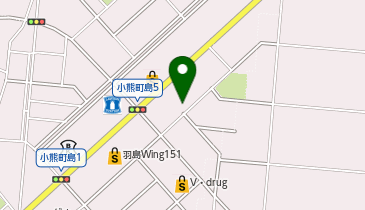 うなぎ 魚達の地図画像