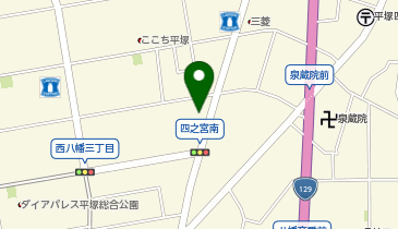 ジモティースポット平塚の地図画像